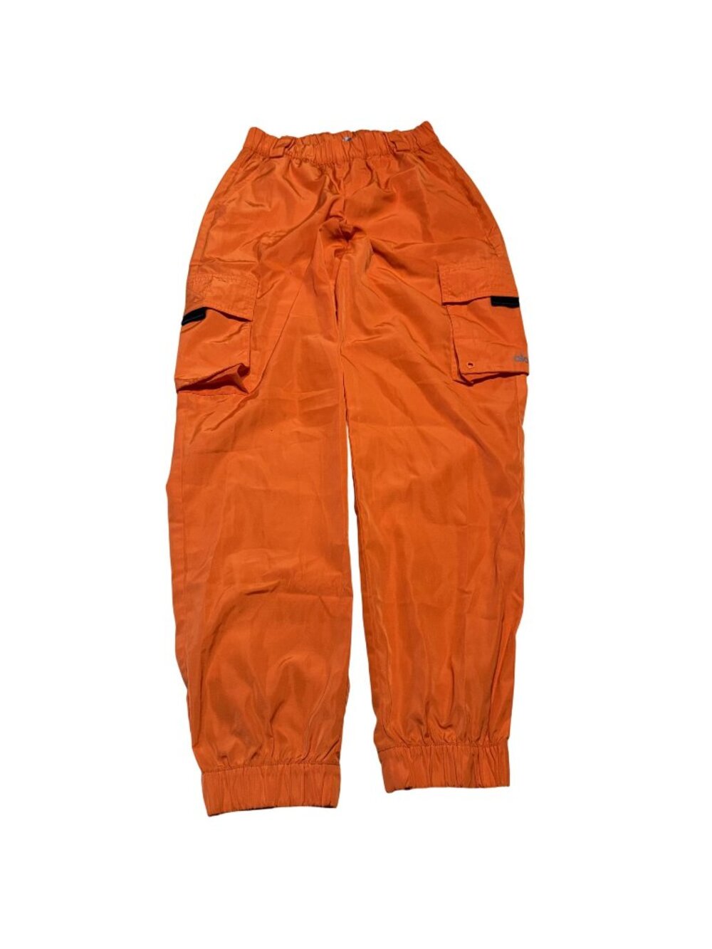 ALO Yoga Neon Orange It Girl Cargo Pants Women's Size XX-Small XXS